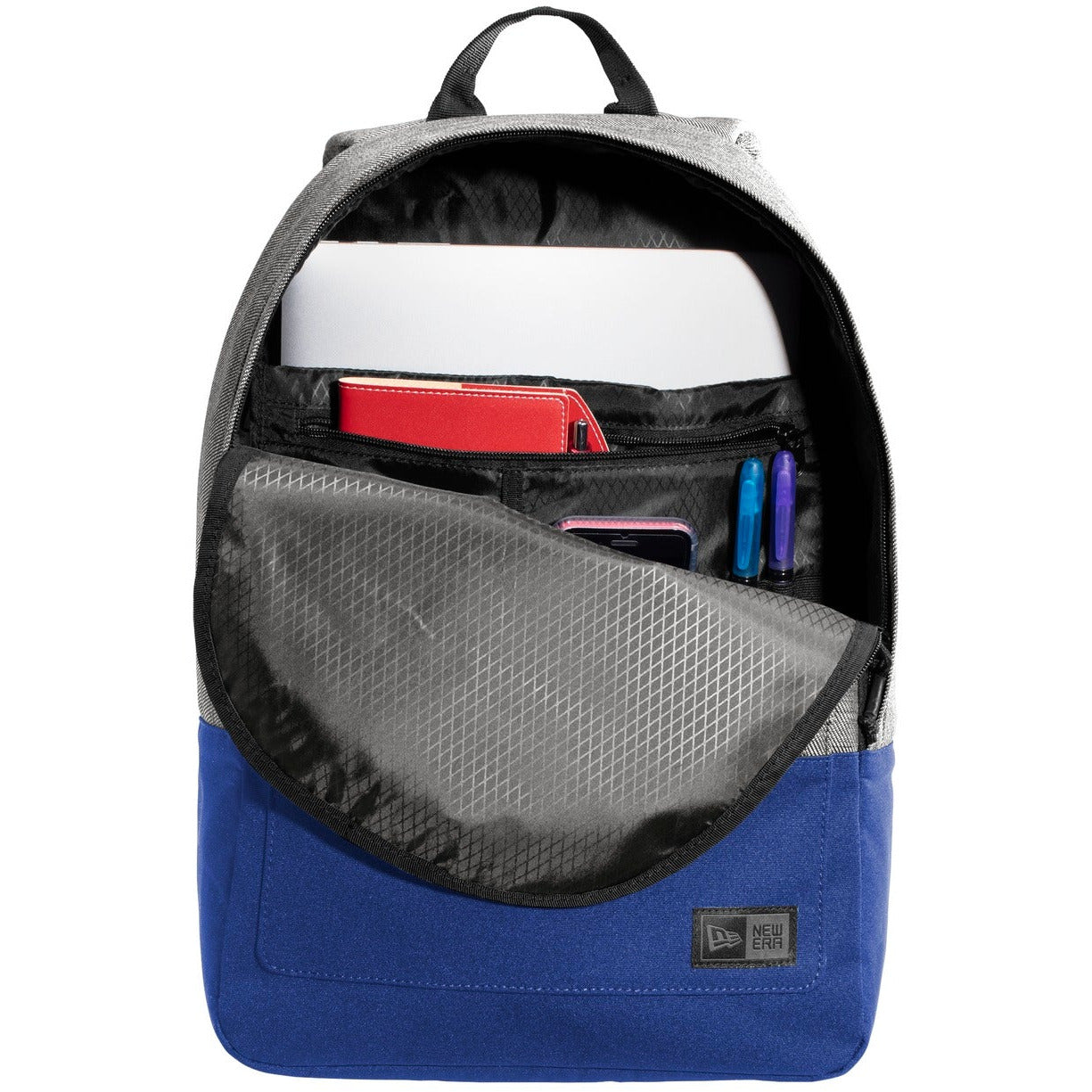 Grey Twill Heather/ Royal