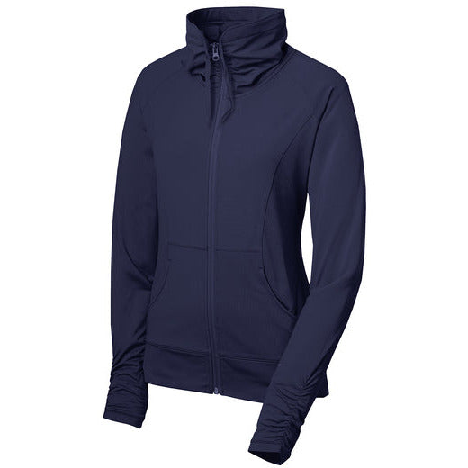 Sport-Tek Women's Sport-Wick Stretch Full-Zip Jacket