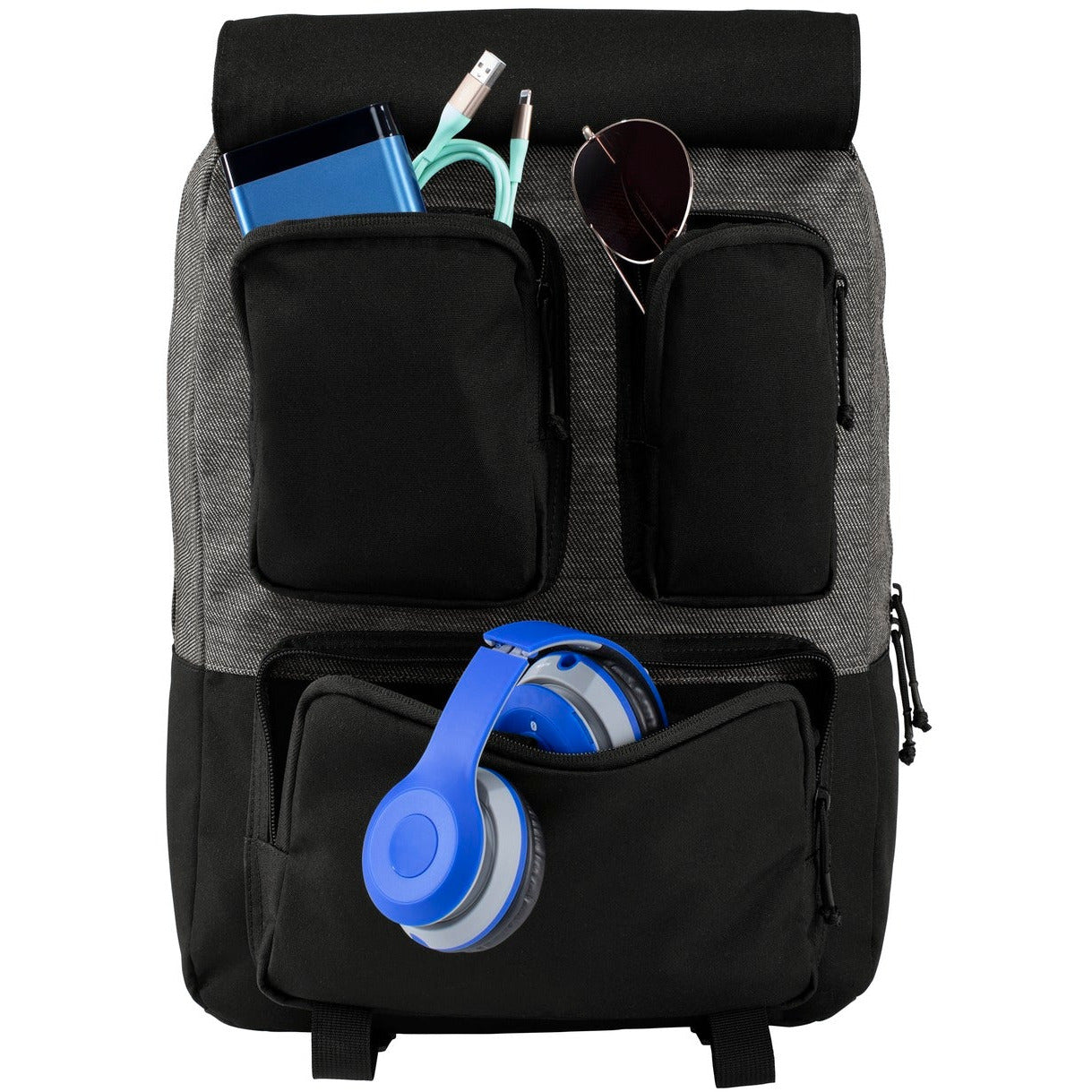 Black Twill Heather/ Black