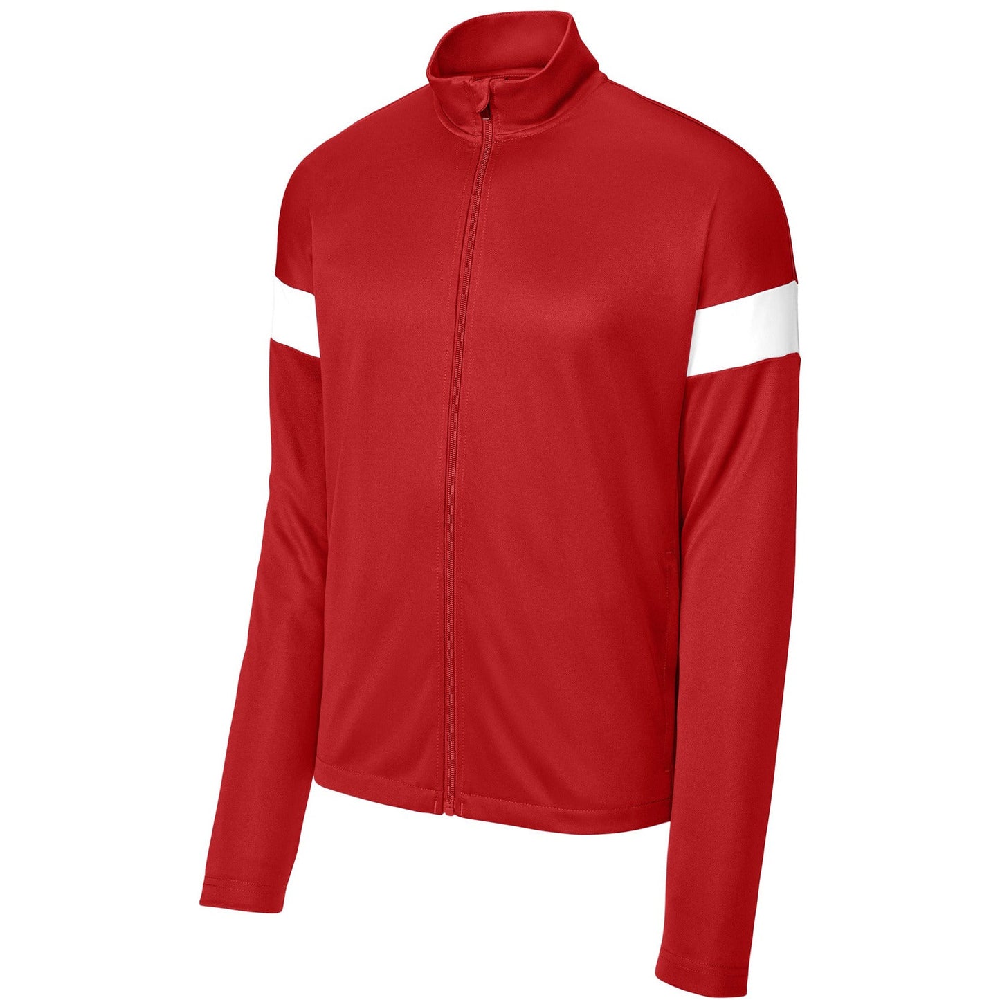 Deep Red/ White